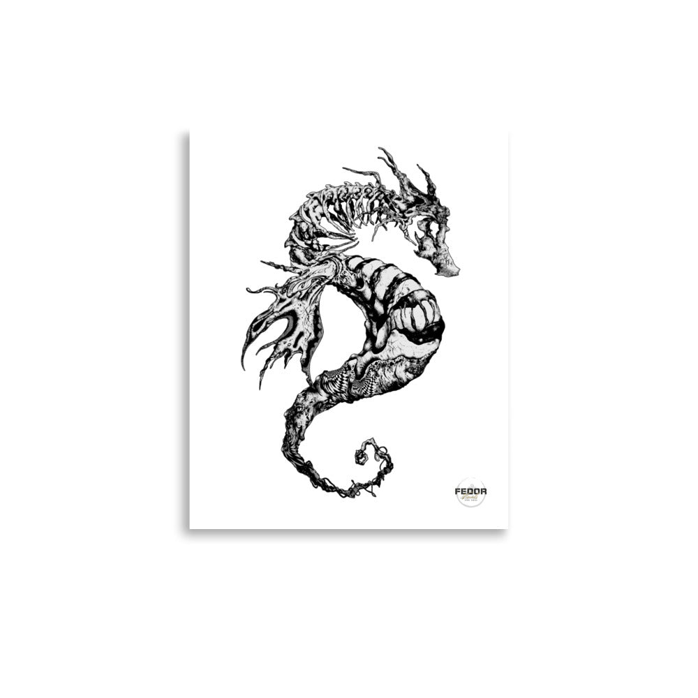 SEAHORSE 11"x14" Print