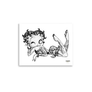 BETTY BOOP 11"x14" Print